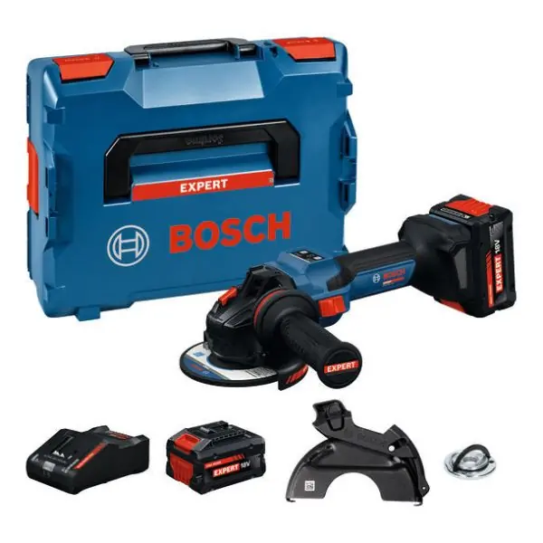 Meuleuse d′angle EXWS18V-15S, 2 x EXBA18V-80 Soldes