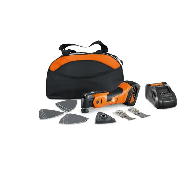 Machine oscillante sans fil, MULTIMASTER sans fil AMM 700 Max AS 4 Ah avec sac en nylon Acheter En Ligne