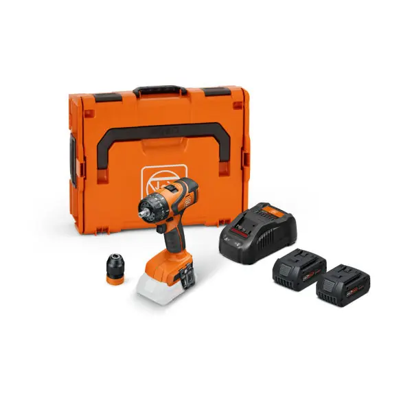 Perceuse-visseuse sans fil 2 vitesses, ABS 18 Q AS Set 5 Ah Vente Flash