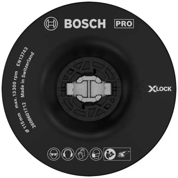 X-LOCK Plateau de support, 115 mm, mi-dur Dernière Chance