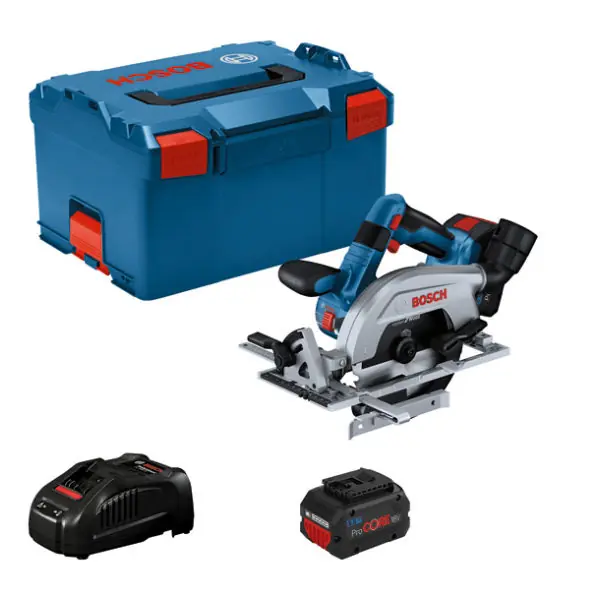 Seulement Aujourd'hui Scie circulaire sur batterie GKS 18V-57-2 L, L-BOXX 238