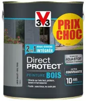 Expédition Rapide Peinture bois extérieure 2,5 L – Galet V33