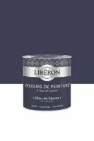Peinture murale plafonds boiseries Velours de Peinture bleu de sèvre 0,5 ls Meilleur Prix