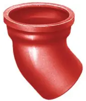 Nouveauté Coude à 45° SME en fonte diamètre nominal 50 mm PAM BATIMENT