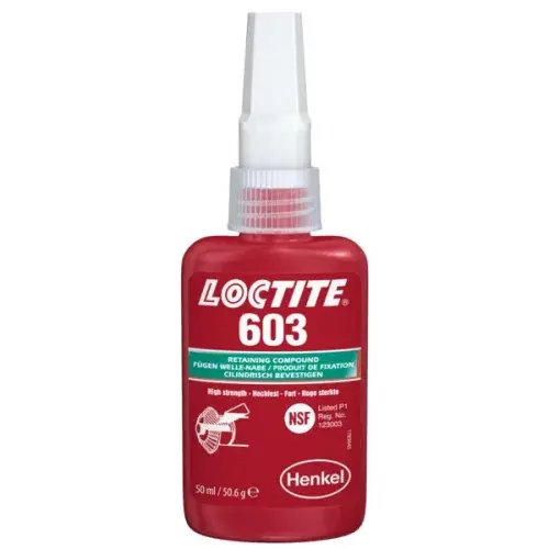 Colle LOCTITE 603 / Haute-résistance Paiement Sécurisé