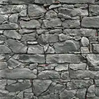 Parement en pierre reconstituée Montana 5,5 m2 ton gris patiné intérieur/extérieur PARCOLOR Super Prix