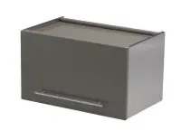 Meuble haut sur hotte METALLINE 60 cm MODERNA Dernière Chance