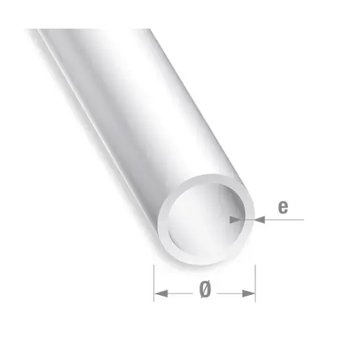 Offre Limitée Tube rond composite blanc