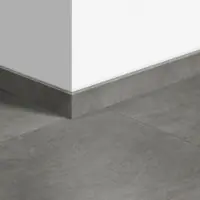 Plinthe vinyle LVT pour parquet 40051 béton gris foncé 12 x 58 mm longueur 2,4 m QUICK STEP Solde