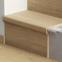 Dernière Chance Sous-profilé pour escalier sol stratifié Incizo aluminium 17 x 71 x 2150 mm QUICK STEP
