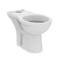 Cuvette sur pied Ulysse en porcelaine vitrifiée blanche à sortie horizontale 405 x 365 x 660 mm PORCHER Nouvel Arrivage