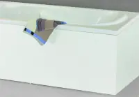 Bon Marché Fa?ade de baignoire Compli‘s mélaminé blanc 170 x 53,5 cm épaisseur 16 mm NEOVA