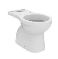 Top Vente Cuvette sur pied carénée Ulysse+ en porcelaine vitrifiée blanche à sortie verticale 405 x 365 x 660 mm PORCHER