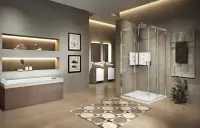 Expédition Rapide Paroi de douche Cote DR Lunes 2.0 AH 84 extensible 84 - 87 cm verre trempé transparent silver NOVELLINI