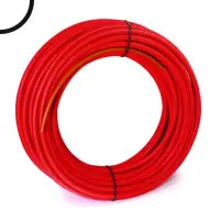 Affaire à Saisir Tube PER prégainé rouge diamètre 25 mm épaisseur 2,3 mm couronne 50 m ALTECH