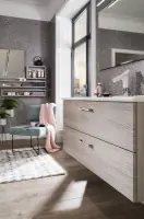 Armoire toilette 1P Reversible c?tés effet miroir hauteur 69 cm profondeur 16 cm longueur 50 cm?DELPHA Jusqu'à épuisement Des Stocks