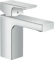 Vente Directe Mitigeur lavabo Vernis Shape 100 avec tirette et vidage métallique Chromé HANSGROHE