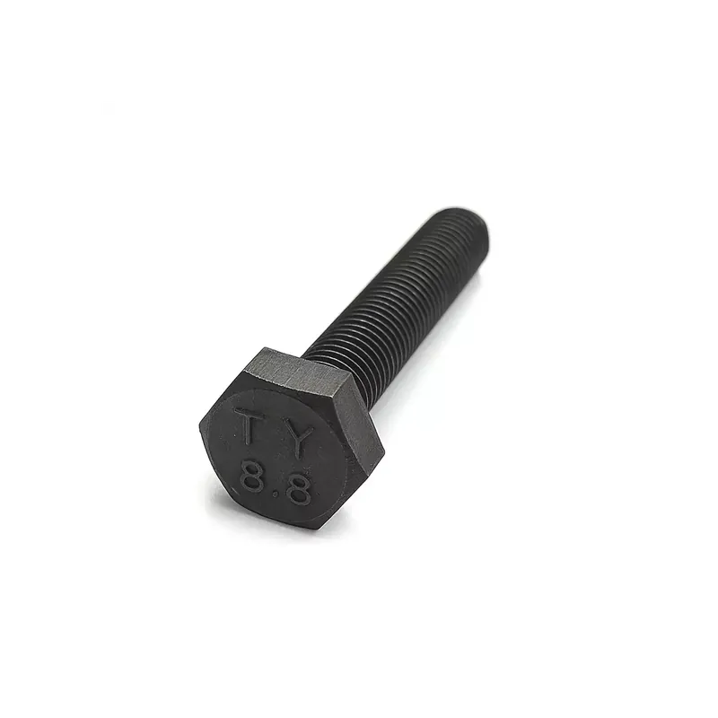 Achat Immédiat Vis à tête hexagonale (TH) entierement filetée – DIN 933 – M 10 x 80 – Classe 8.8 brut