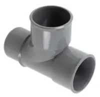 Offre Du Jour Té pied de biche male-femelle 87°30 diamètre 40 mm 120 x 80 x 50 mm NICOLL