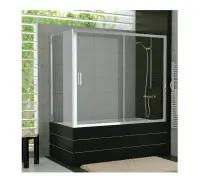 Affaire à Saisir Paroi fixe à 90° pour baignoire verre transparent 1500 x 800 mm RONAL