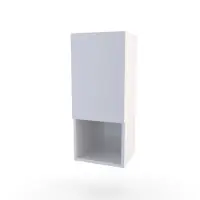 Bon Plan Colonne de rangement laqué blanc a porte - 35x80x32.5 cm