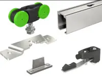 Kit MA40B-190cm rail alu + garniture 40kg - MANTION - MA40B-190 Meilleur Choix