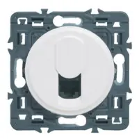 Prise RJ45 multimédia cat. 6 FTP 8 contacts Céliane pose encastrée sans plaque blanc LEGRAND Commander Vite