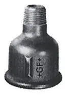 Manchon réduit N° 246 fonte malléable male-femelle noire 33-26 mm ATUSA Paiement Sécurisé