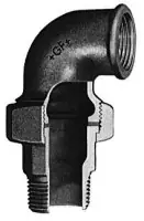 Achetez Aujourd'hui Coude-union N° 98 fonte malléable male-femelle noire 12 x 17 mm ATUSA
