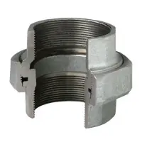 Achat Immédiat Manchon union à joint conique 340 fonte malléable femelle-femelle galvanisé 40 x 49 mm ATUSA