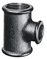 Offre Du Jour Té réduit N° 130R fonte malléable noire 20 x 15 x 20 mm ATUSA