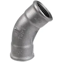 Achat Immédiat Courbe fonte malléable noire femelle-femelle 41N 26 x 34 mm SFERACO