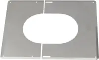Seulement Aujourd&rsquo;hui Plaque de finition 30° a 45° inox 230 TEN
