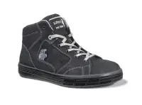 Pas Cher Baskets de sécurité hautes LION S3 SRC tige en cuir hydrofuge T38 noir/gris – U-POWER – SN10014_LION 38