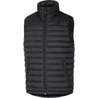 Meilleur Choix Gilet doudoune sans manche en polyamide ripstop enduit PU noir/rouge TM – DELTA PLUS – GDOONNRTM