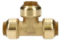 Té réduit triple femelles TECTITE CLASSIC pour tube cuivre D22-18-22 - AALBERTS - 4750702 Commande En Gros
