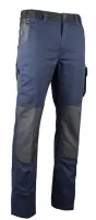 Top Vente Pantalon de travail HERCULE multipoches bleu foncé/gris foncé T56 - LMA LEBEURRE - 1822-T56