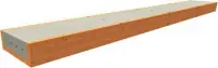Seulement Aujourd&rsquo;hui Prélinteau type 9/6,5 terre cuite 65 x 90 x 1000 mm POROTHERM