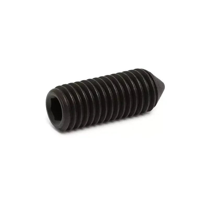 Vis sans tête à six pans creux - STHC - DIN 914 - M 16 x 60 - Bout pointeau - Acier 45H brut Prix Bas
