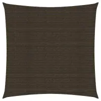 Voile toile d‘ombrage parasol 160 g/m2 PEHD 2,5 x 2,5 m marron 02_0009132 Vente Directe