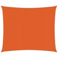 Voile toile d‘ombrage parasol 160 g/m2 orange 2,5 x 2,5 m PEHD 02_0009228 Solde
