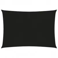 Voile toile d‘ombrage parasol 160 g/m2 PEHD 2,5 x 3,5 m noir 02_0009184 Promotion Saisonnière