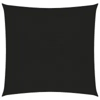Voile toile d‘ombrage parasol 160 g/m2 PEHD 3 x 3 m noir 02_0009200 Offre Exclusive