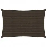 Voile toile d‘ombrage parasol 160 g/m2 marron 2 x 5 m PEHD 02_0009144 Must-Have