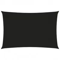 Voile toile d‘ombrage parasol tissu oxford rectangulaire 3 x 5 m noir 02_0009682 Marque
