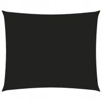 Voile toile d‘ombrage parasol tissu oxford rectangulaire 2 x 3 m noir 02_0009598 Must-Have