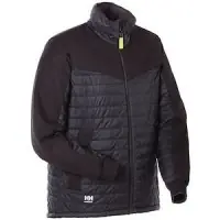 VESTE MATELASSEE OXFORD – TAILLE M – NOIR BIZLINE Usine Directe