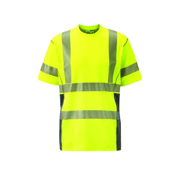 T-shirt de signalisation, Jaune, Taille unisexe XS Offre Du Jour