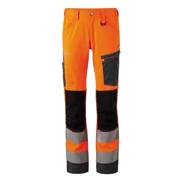Pantalon de signalisation, Orange / gris, Taille de confection DE 42 Nouveauté