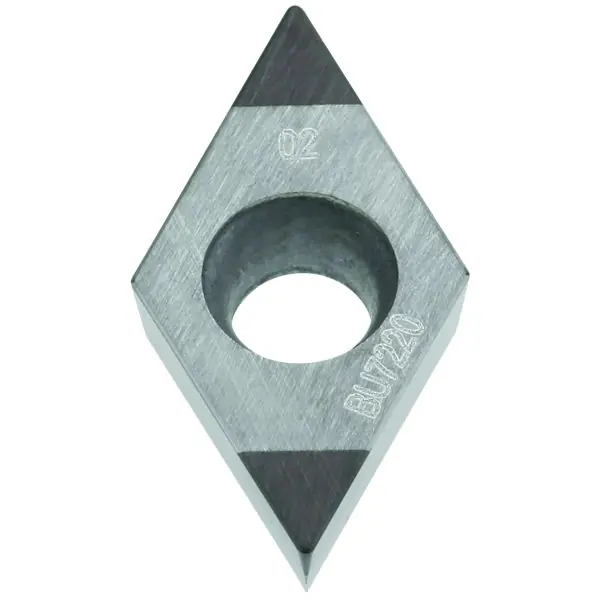 Plaquette de tournage DCGW 04T001, CBN (5° / 7°) Populaire